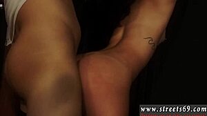 Hey, check out this skinny petite 18+ with tattoos getting into extreme anal bondage fun.