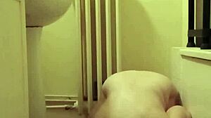 i feel so submissive as female slave in candle uro self-session