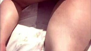 My curvy Colombian friend snuck over for a sleepover but ended up fisting her big ass and screaming in rough anal play on my bed all night.