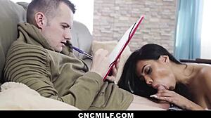 Intense Emotions as I Give My Stepmom a Deep Freeuse Pounding from Behind in Cowgirl and Doggystyle