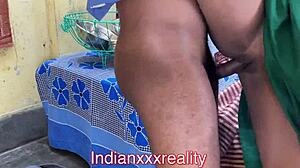 Indian Desi Step Family Engages in Intense Dirty Talk and Pussy Fucking Session