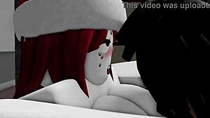 Oh man, that red haired chick is getting wild with a big black cock treatment