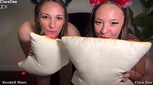 trick or treat with vampire babes turning you into their plaything alongside kendall morr