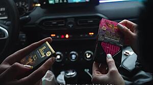 winter magic adventures with laura quest s02e01 feature cum in mouth blowjob and public flashing in snow!!