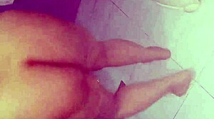 oh god, this gorgeous bbw desi indian sexy chubby bhabhi netu is nude bathing in home bathroom with hot water shower, mmm