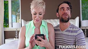 Sentimental Stepmom Snatch Ryan Keely Logan Pierce In Cowgirl Doggystyle Action