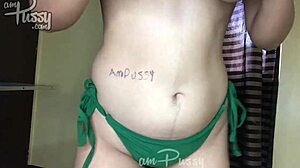 Lazy Topless Aerobics at Home