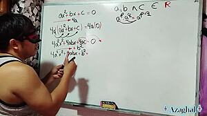 Emotional Bedroom Scene With Brazilian Emo Student And Teacher