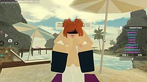 Roblox Porn with Wet Anal Ass Shaking!