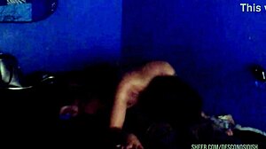 Lamiendo el delicioso culo de la tia de mi esposa en bedroom con cumshot