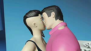 hey, jija saw his sali alone at home and decided to get intimate with her in this indian sex scene