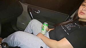 horny latina with big ass and pierced nipples gets fucked in public outdoor park