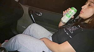 horny latina with big ass and pierced nipples gets fucked in public outdoor park