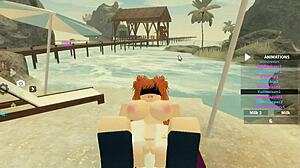 Roblox Porn with Wet Anal Ass Shaking!