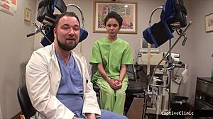 Tampa university entrance physical features Sandra Chappelle with natural tits and brunette charm