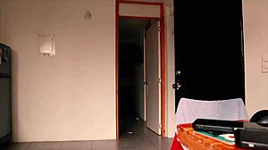 Dangerous latina prostitute bangs broke guy after knife threat in rough doggystyle sex