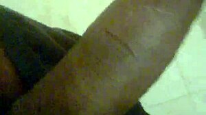 Late night strip session with big black cock homemade action and clothes ripped off