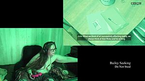 Naked Lake House Playthrough Part 3 with BBW Big Ass Brunette in Glasses Game!