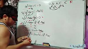 Emotional Bedroom Scene With Brazilian Emo Student And Teacher