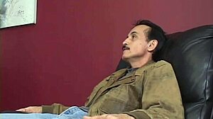 in part two the mature blonde cougar rides cowgirl then bends over for deep anal fucking and cumshot