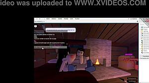 Putita, doing footjob on her papi?