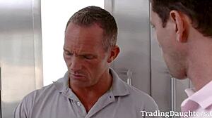 Lesbian Step Daughters Caught And Taught Straight Sex