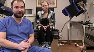 Blonde Patient Ava Siren Fingering Anal