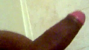 Late night strip session with big black cock homemade action and clothes ripped off