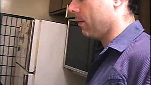 Why is this top heavy granny sucking and fucking so wildly till cum in mouth?