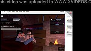 Putita, doing footjob on her papi?