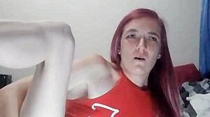 Horny Slut Ami FUCKS Her Pussy Late At Night!