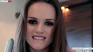 i found this quick 11-minute clip of tori black playing solo with toys in fishnets and heels