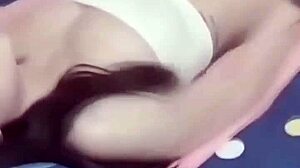 Asian Teen 18+ Receives Oily Belly Massage Leading to Passionate Blowjob and Pussy Fucking with Cum