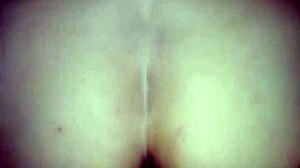 Bent over in doggystyle for rich fucking session