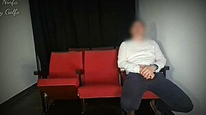 I remember that intense fucking session in Cinema X - part 1!