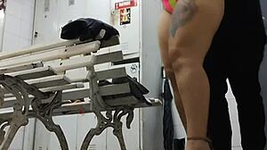 hey, i hooked up with a market employee in the locker room