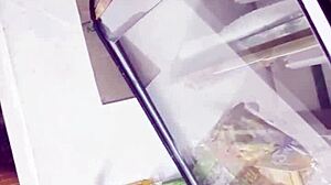 Look at that upskirt in the store under her skirt while spying