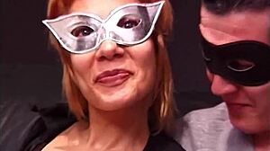 husband watches slut wife assfucked by huge cock in vintage italian homemade scene