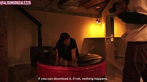 Photo session with my stepbrother turns into him breaking my ass before parents arrive - Alisongonzalez26