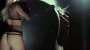 I see Jon Jon about to split stacked blonde Leya Falcon's ass in two with his huge cock while she screams in domination from her big tits and muscular body in close up