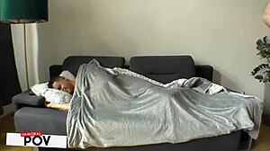 Cheerleader Zuzu Sweet here, blowing my husband's mind with this massive gangbang action!