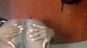 sexyjayla254 strips down and fingers her gaping asshole super close