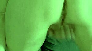 what if this sexy mature mommy hanysy teases with a vibrator in homemade solo play