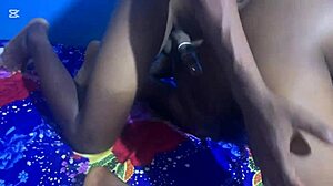 Why does she ride my big dick like that in the dorm with her oiled body and roommate watching?