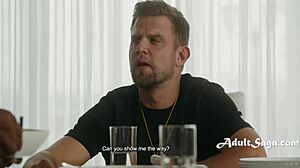 girlfriend sophia burns deceives with mmf creampie in interracial taboo storyline