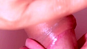 Japanese Step Mom Delivers Intense Birthday Blowjob to Step Son with Cum in Mouth Close-Up