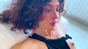 Vixenp boldly rides deep in sheer stockings with thick thighs and perfect ass moaning wet