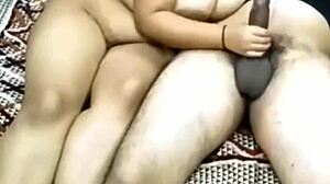 Beautiful Indian Couple Engages in Romantic Cowgirl Riding