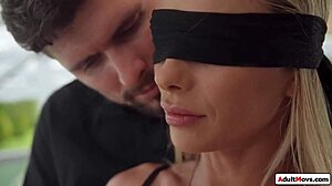 Why Does Blindfolded Shalina Devine Suck Cocks and Take Double Penetration?