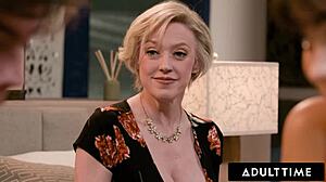 Adult Time - Stepmilf Dee Williams Teaches Stepson How To Fuck In Anal 3-Way With Gf Lilith Grace